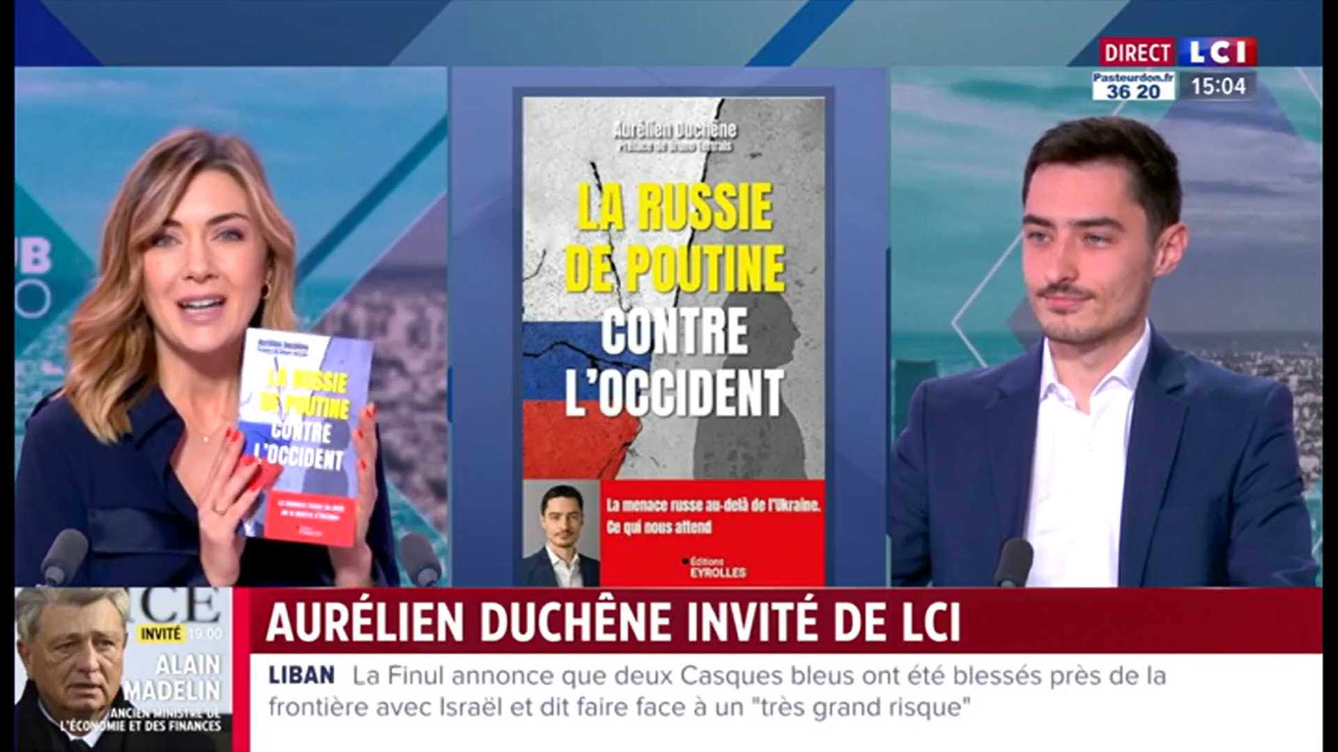 Interview sur LCI pour mon nouveau livre