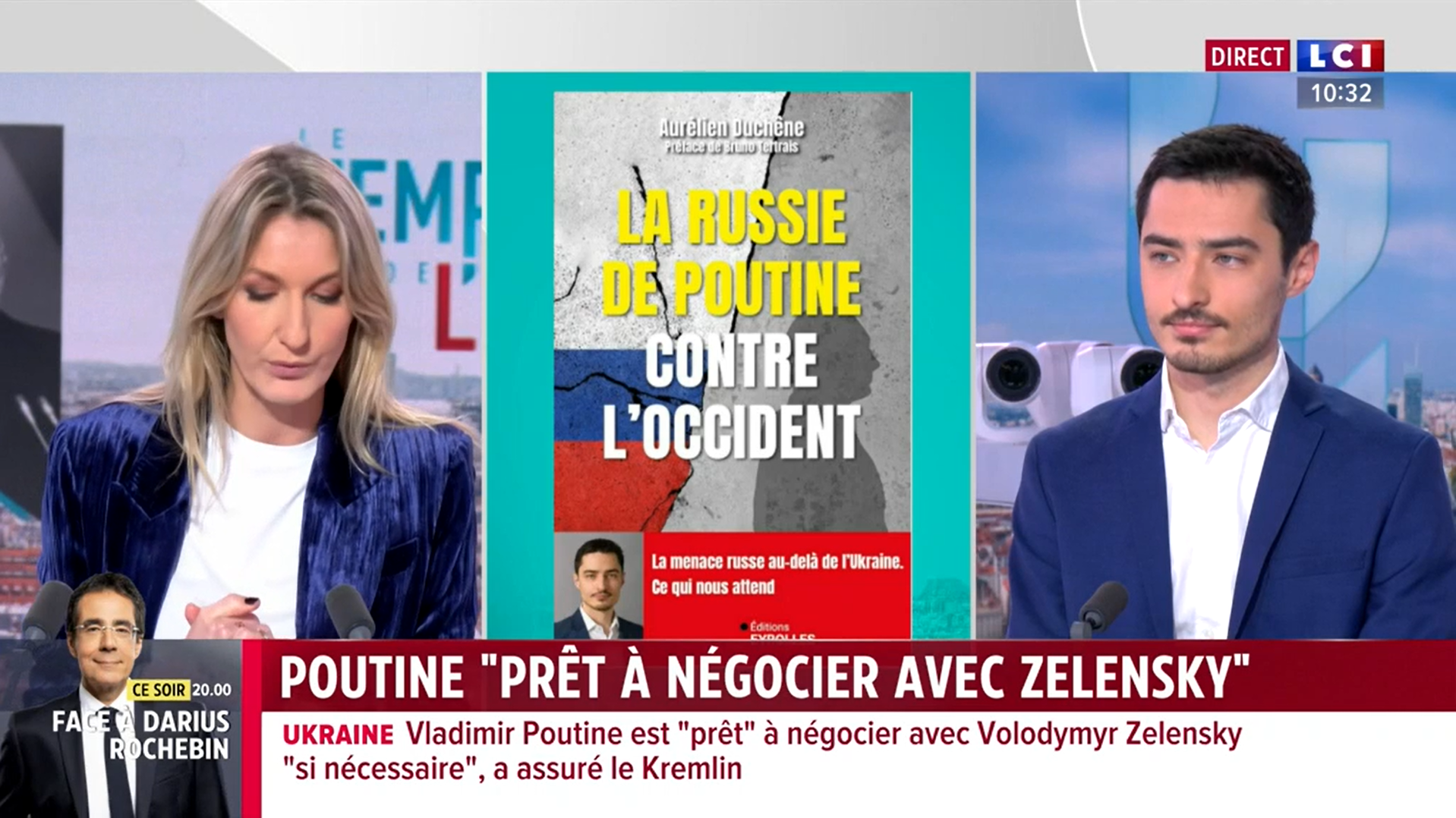 Grand entretien sur LCI : Poutine « prêt à négocier » ?